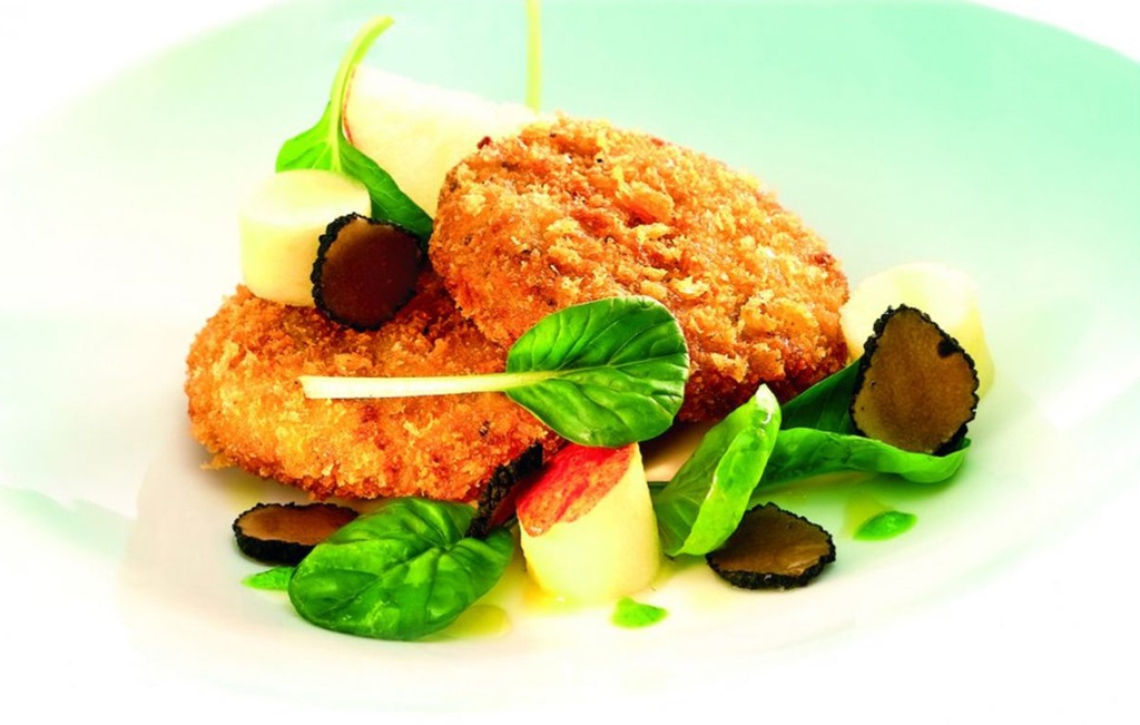 Croquettes artisanales (4x65g) Brie de Meaux & truffe *