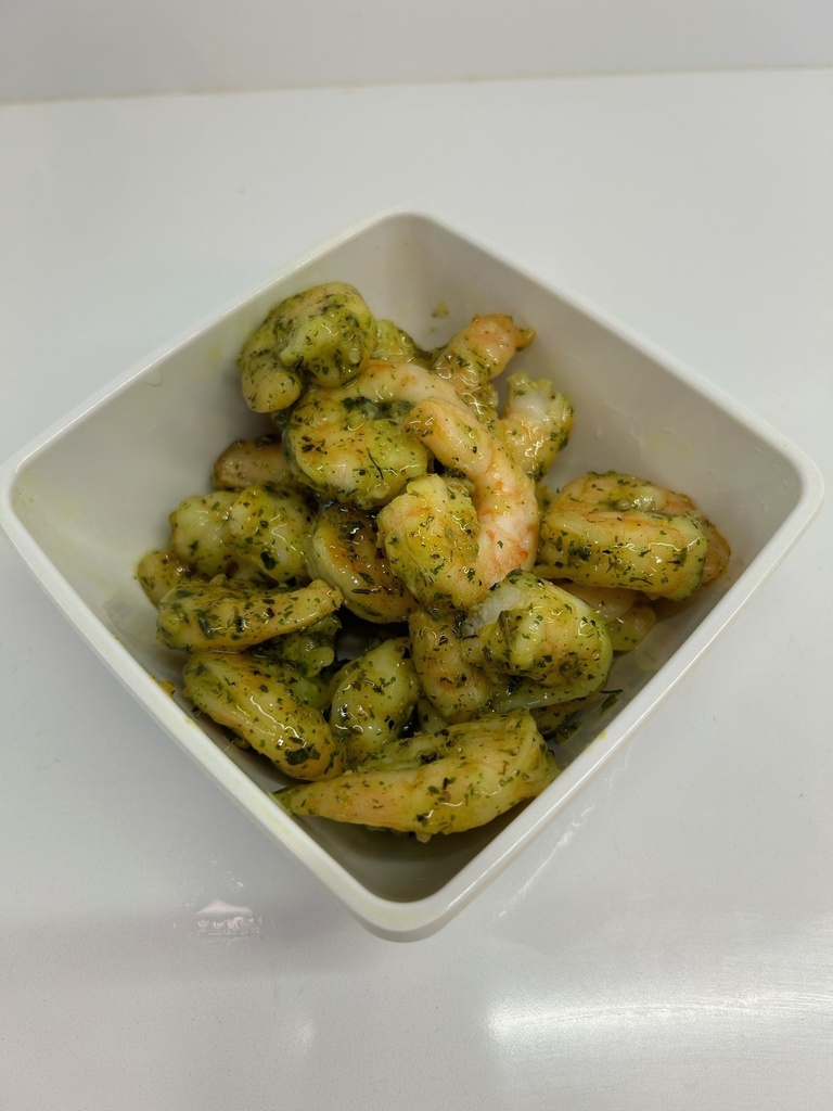 Scampis - cuit mariné Ail