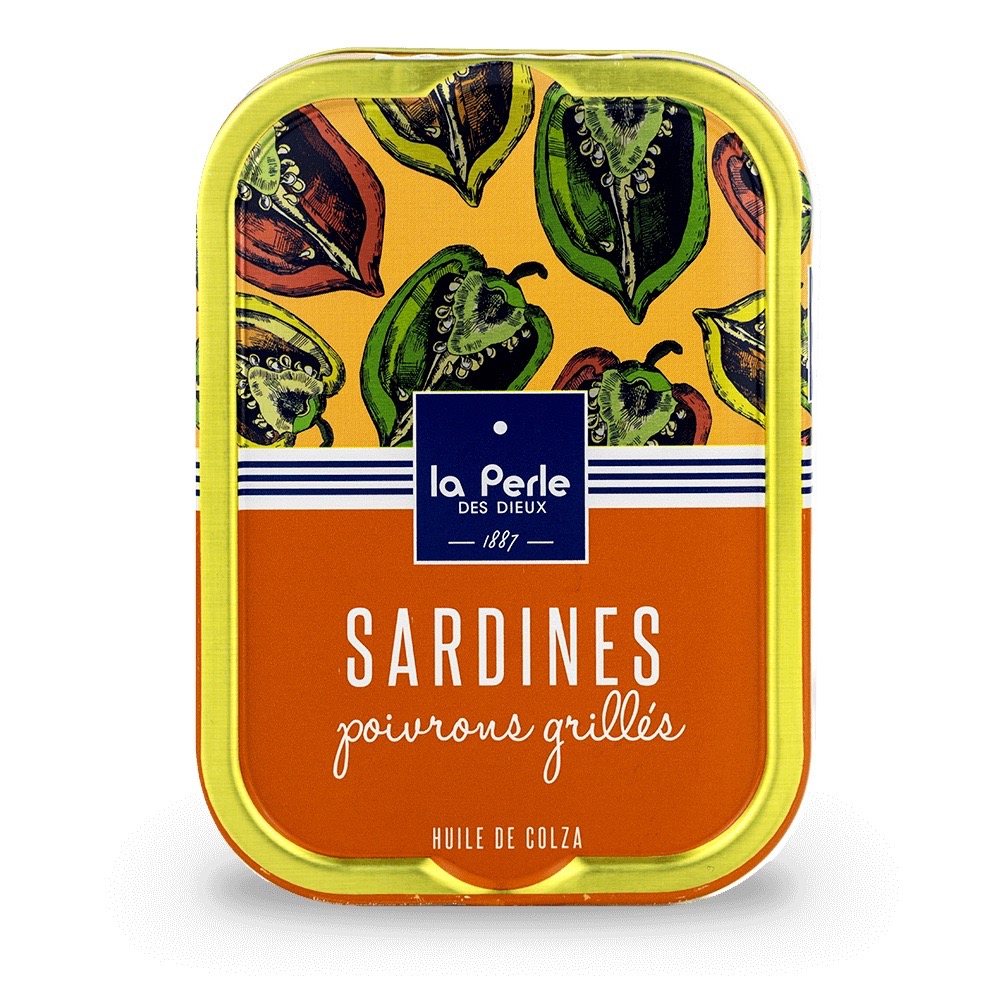 Sardines - Gourmande - Aux poivrons grillés
