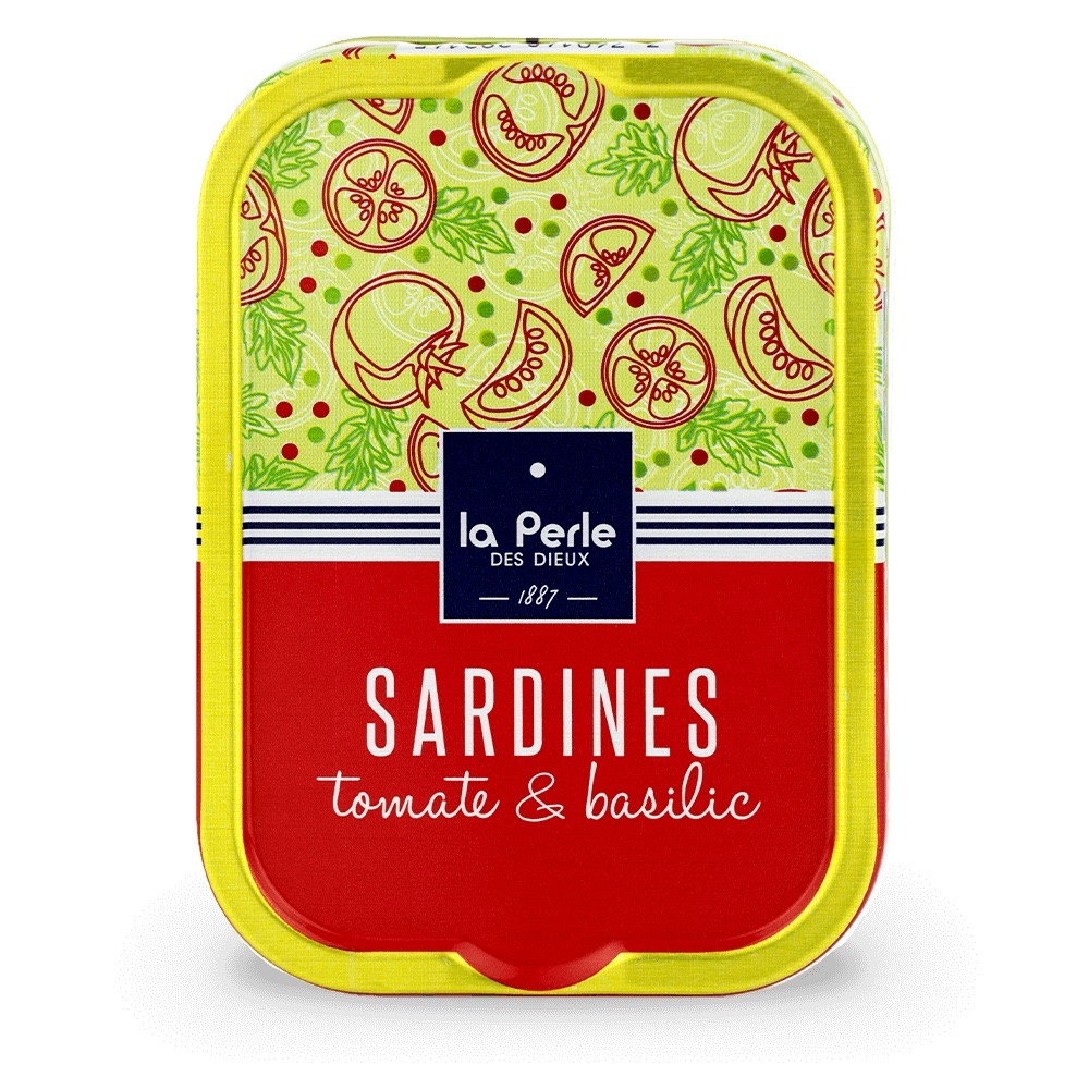 Sardines - Gourmande - Tomate basilic