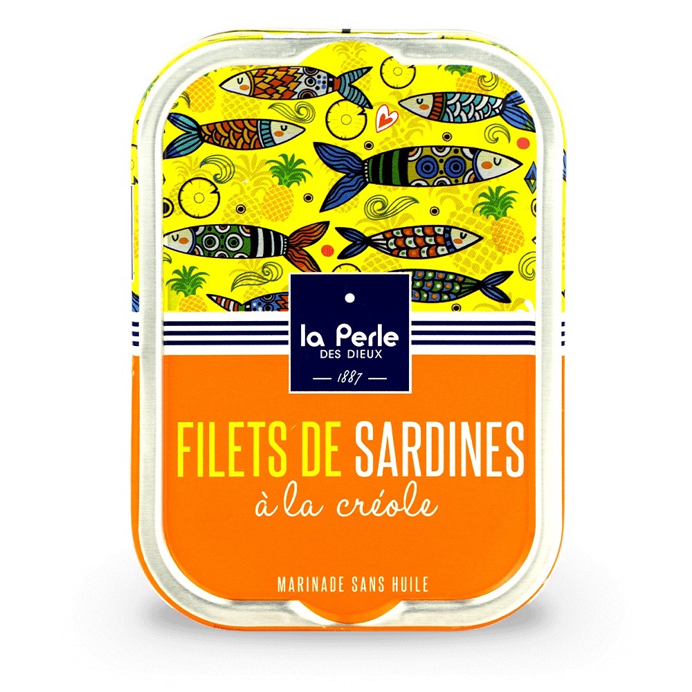 Sardines - Sans Huile - filets à la créole