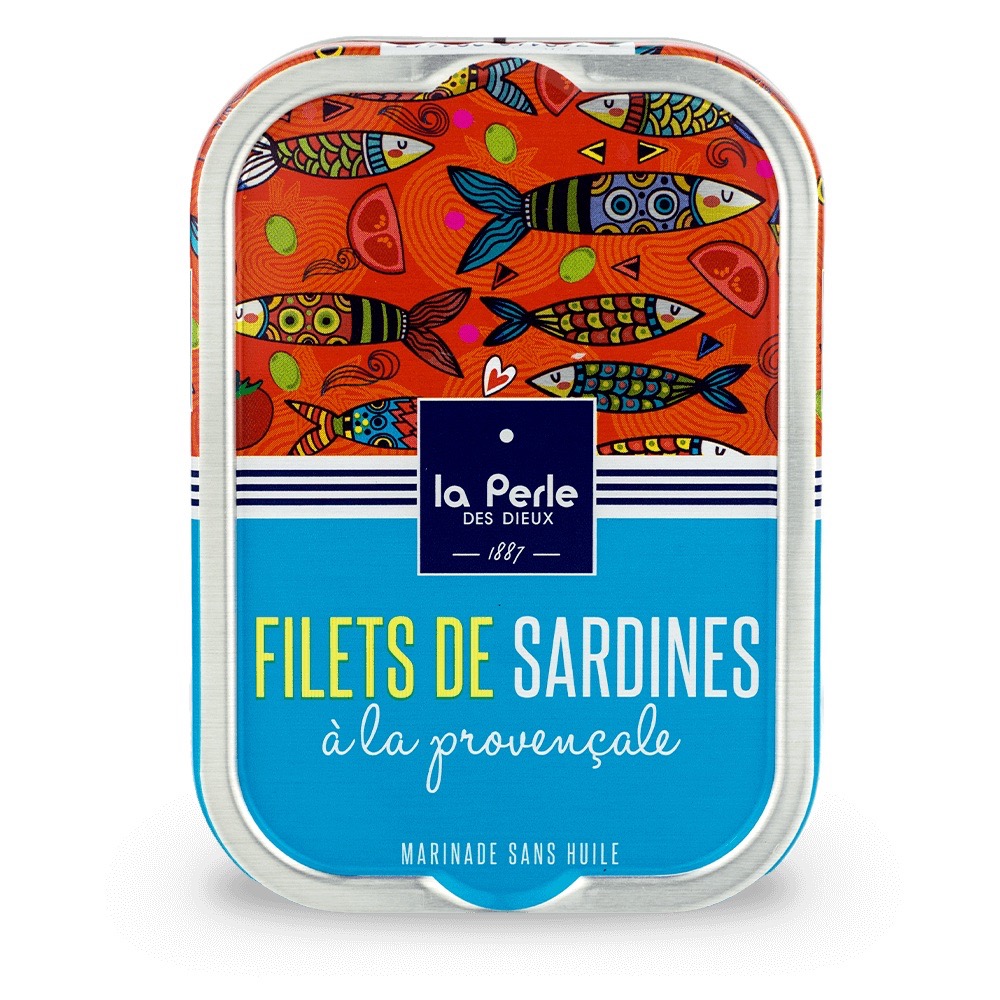 Sardines - Sans Huile - filets aux 2 Poivrons