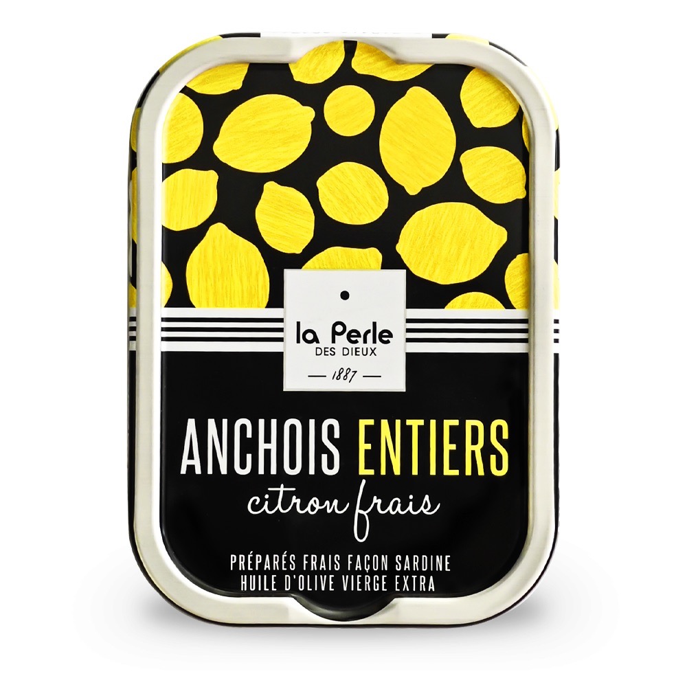 Anchois - Entiers - Huile Extra Vierge et Citron