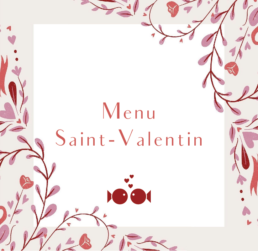 .Menu Saint-Valentin