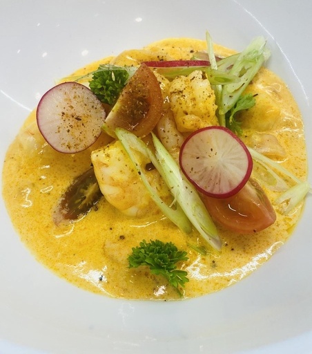 Cassolette de Scampis Safran