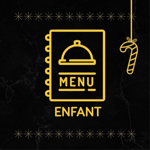 Menu des fêtes - Enfant