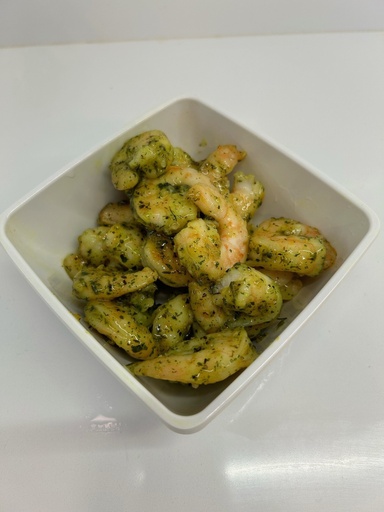 Scampis - cuit mariné Ail