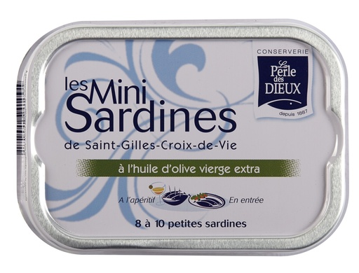 Sardines - Classique - Huile olive - Mini Sardine "Les petites fondantes"