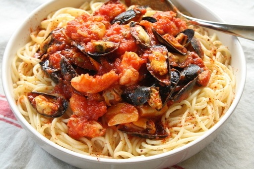 Pâtes aux Fruits de Mer
