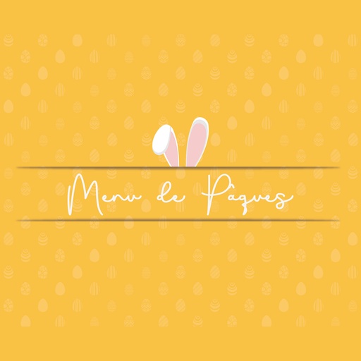 . Menu de Pâques